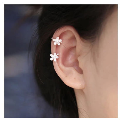 Floral Ear Cuff