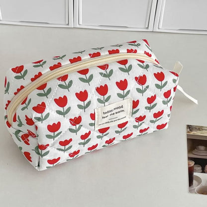 Floral Fabric Makeup Bag / Clutch (Various Designs)