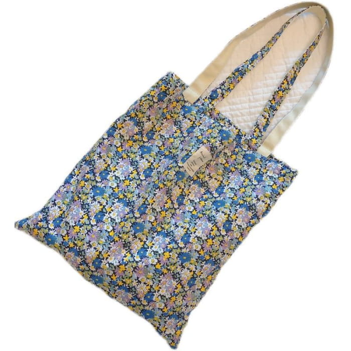 Floral Print Tote Bag