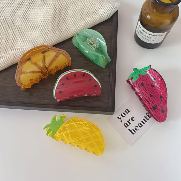 Fruit Hair Claw - Fashion Accessories