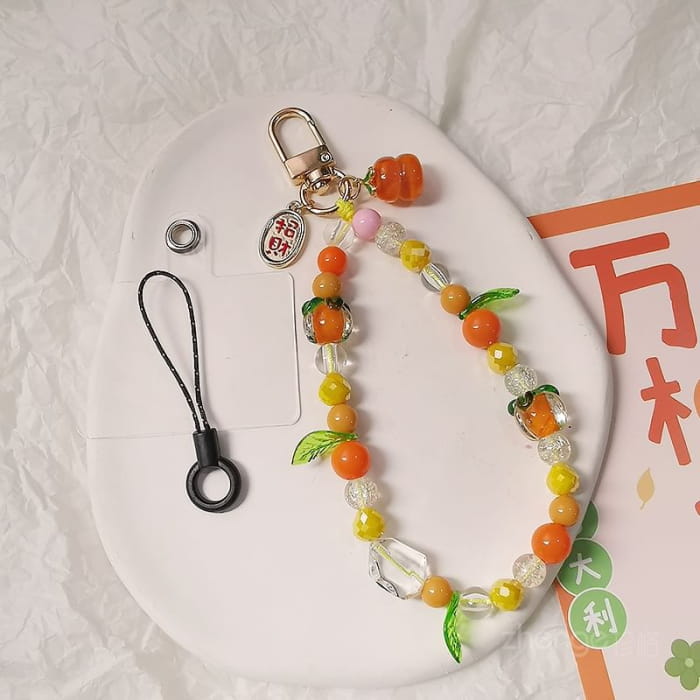 Fruit Plastic Phone Strap / Bag Charm - Accessories