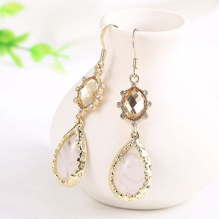 Gemstone  Drop Earring Egirldoll