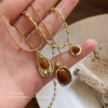 Gemstone Necklace / Set