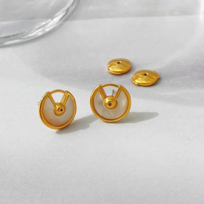 Geometric Stud Earring