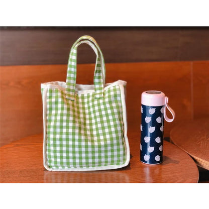 Gingham Lunch Bag