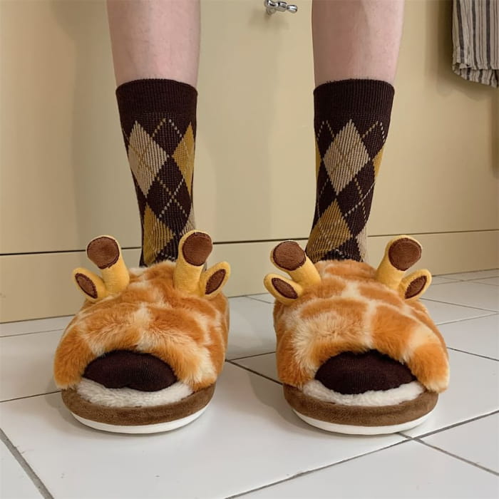 Giraffe Home Slippers