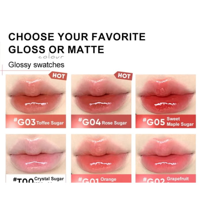 Glazed Lip Gloss (4