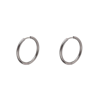 Glossy Hoop Earring