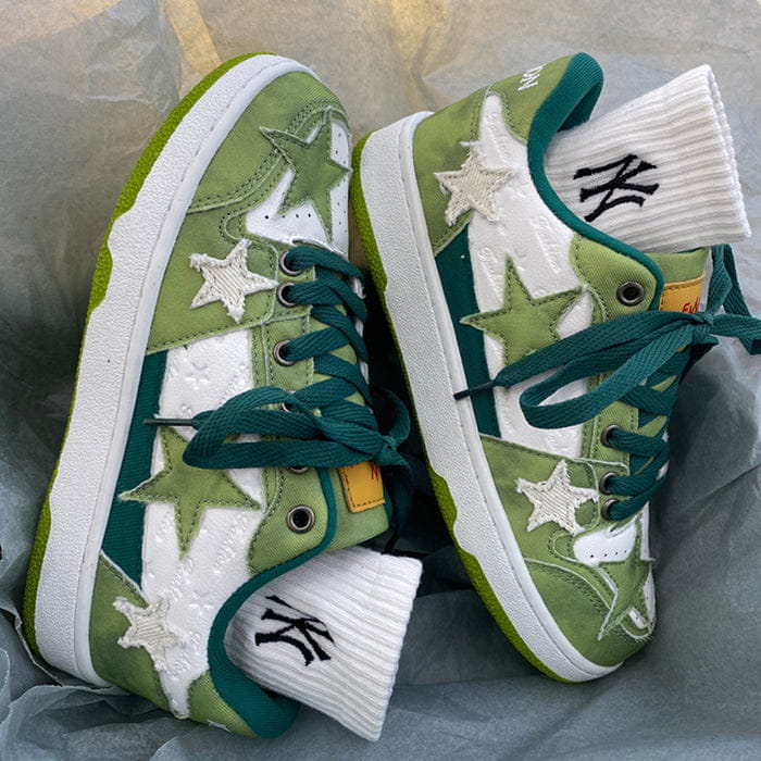 Green Star Sneakers