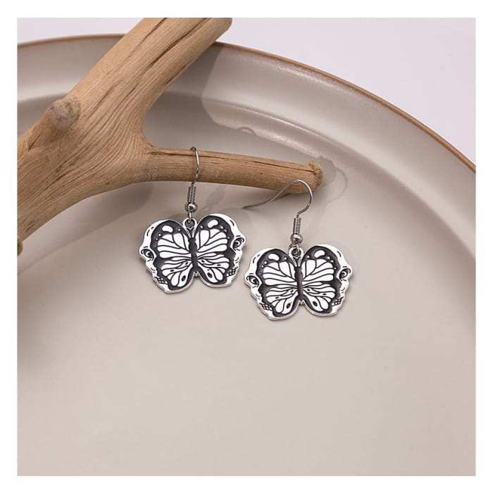 Halloween Butterfly Drop Earring