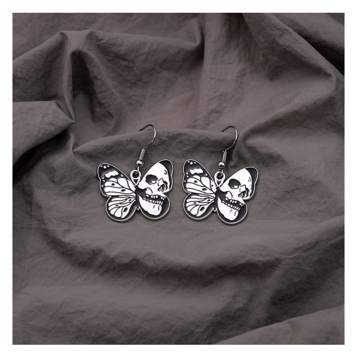 Halloween Butterfly Drop Earring