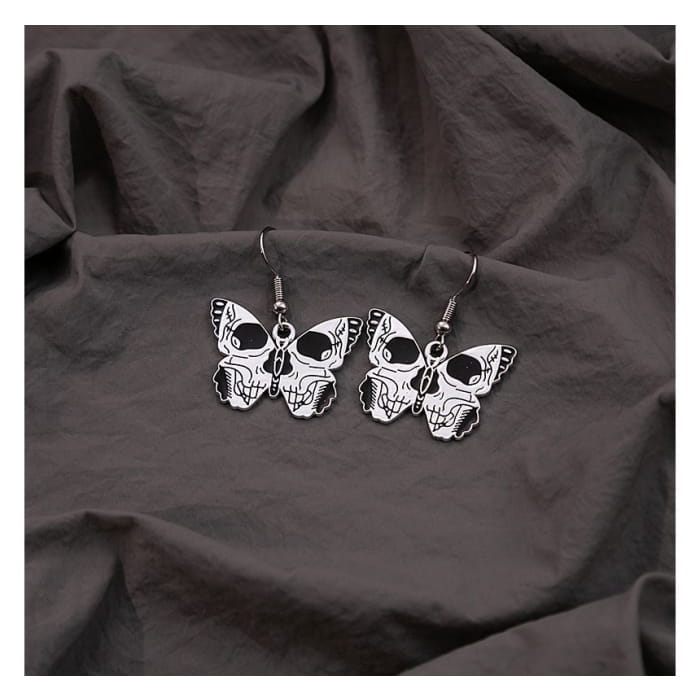 Halloween Butterfly Drop Earring