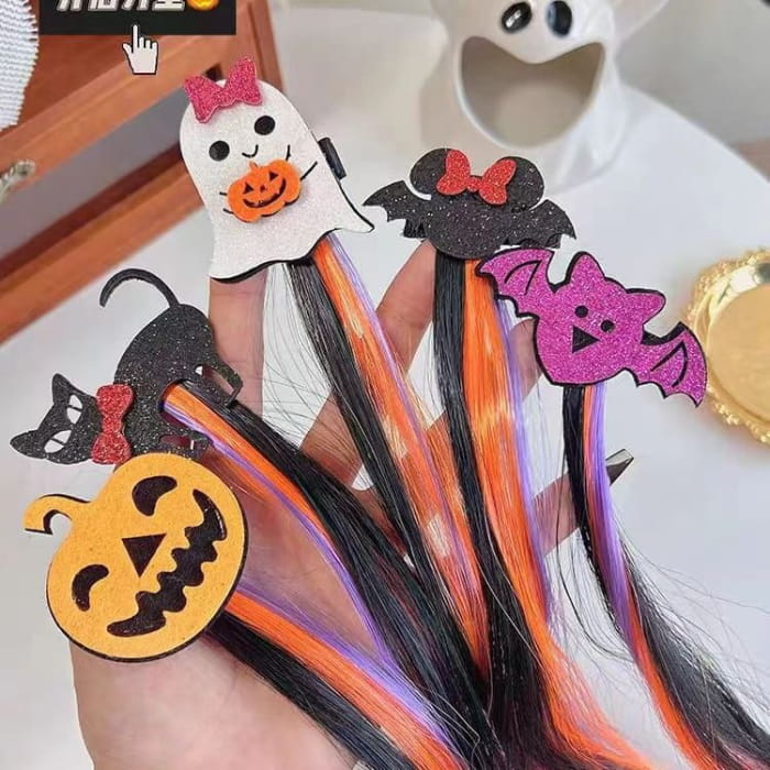 Halloween Cartoon Hair Extension (Various Designs)