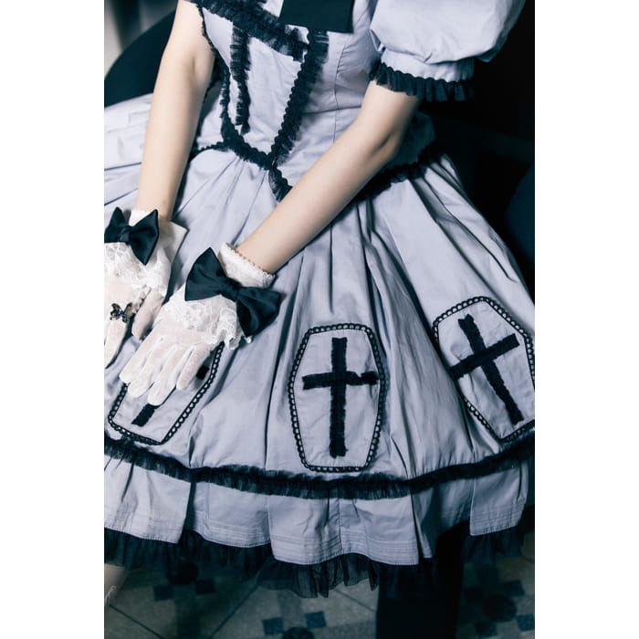 Halloween Cross Lolita Dress - OP