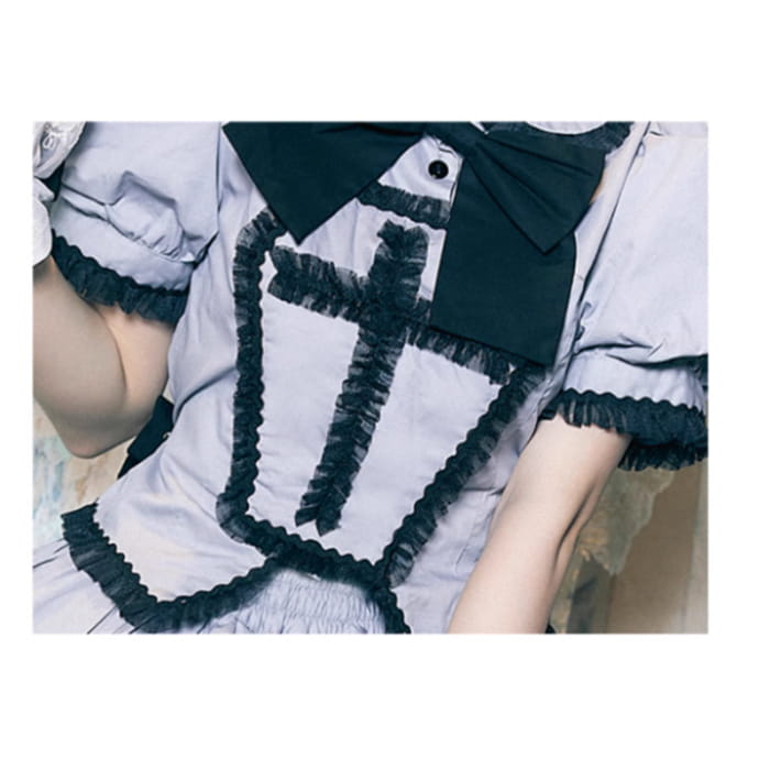 Halloween Cross Lolita Dress - OP