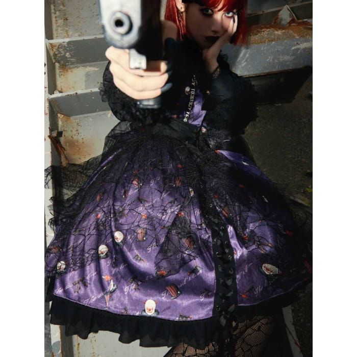 Halloween Lolita Gothic Jumper Skirt