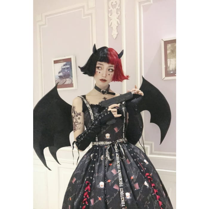 Halloween Lolita Gothic Jumper Skirt