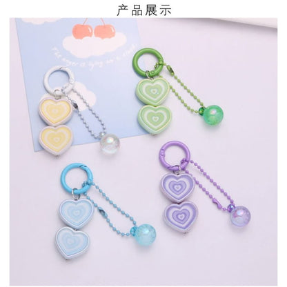 Heart Bag Charm Keyring