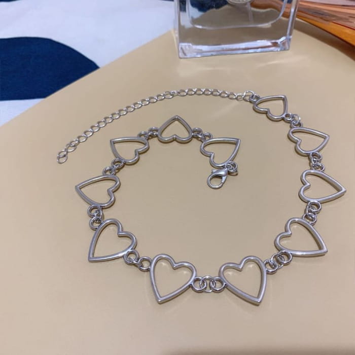 Heart Choker Necklace