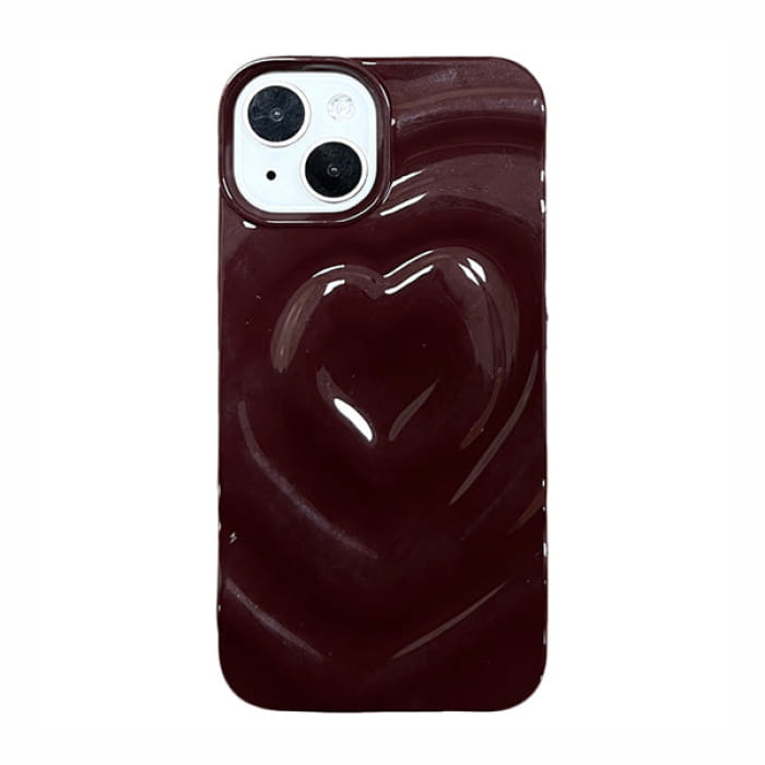 Heart iPhone Case - 11 / Red - IPhone