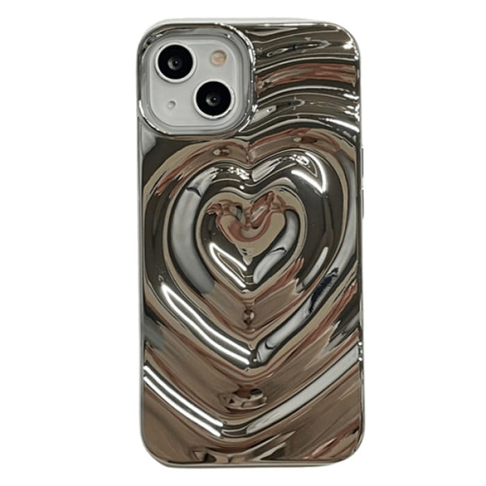 Heart iPhone Case - 11 / Silver - IPhone
