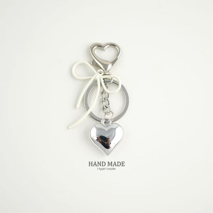 Heart Key Chain / Bag Charm