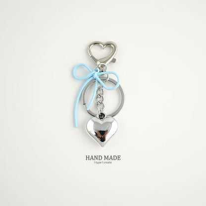 Heart Key Chain / Bag Charm - H698 / One Size