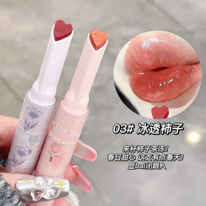 Heart-shaped Lipstick - #01-#03