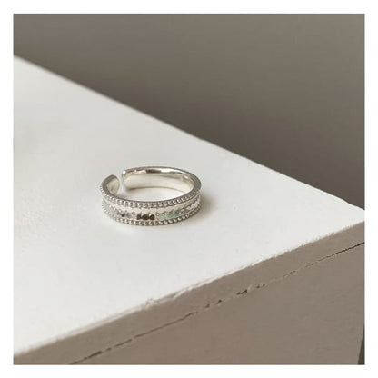 Helical Bead Elastic Alloy Ring / Open