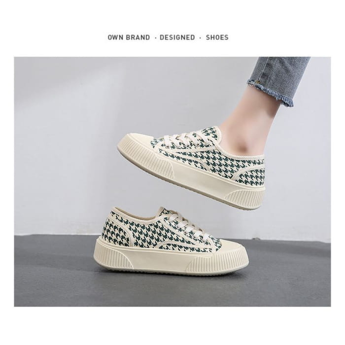 Houndstooth Sneakers