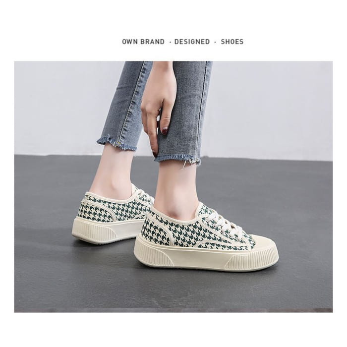 Houndstooth Sneakers