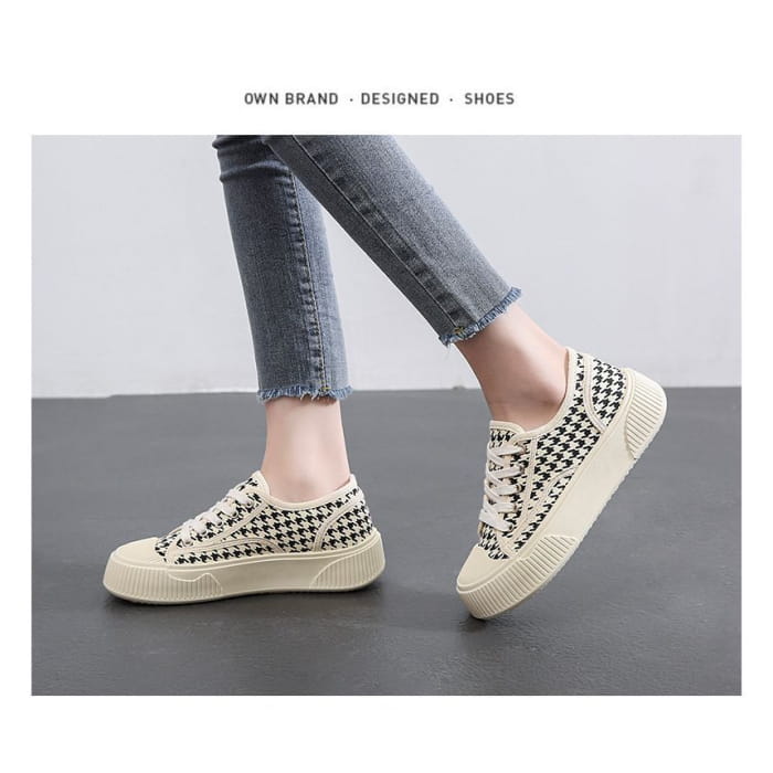 Houndstooth Sneakers