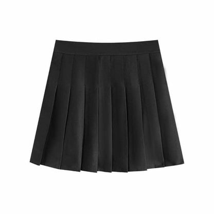 Irregular Cardigan Sweater High Waist Pleated Skirt Set