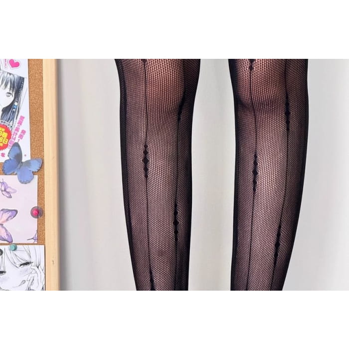 Jacquard Tights