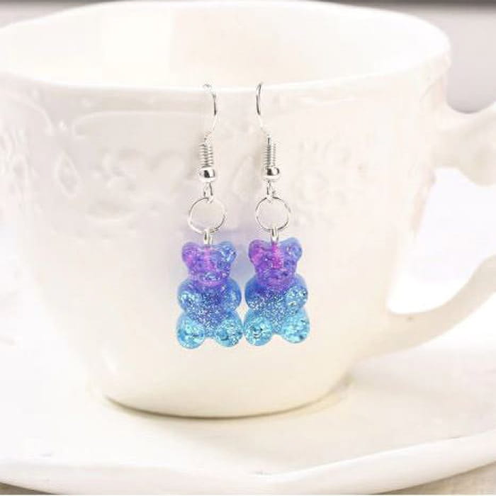 Kawaii Bear Earrings - earrings