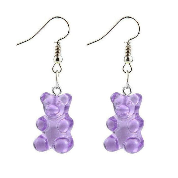 Kawaii Bear Earrings - earrings