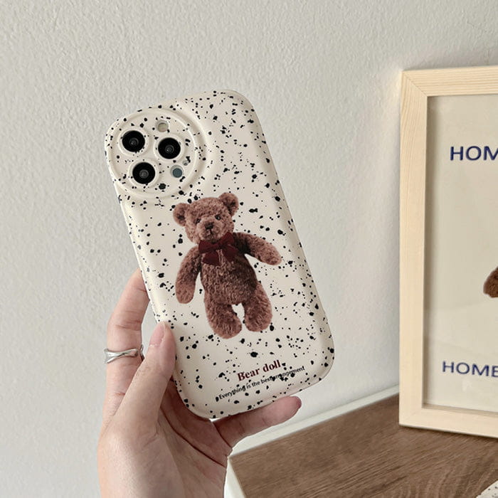 Kawaii Bear iPhone Case - IPhone