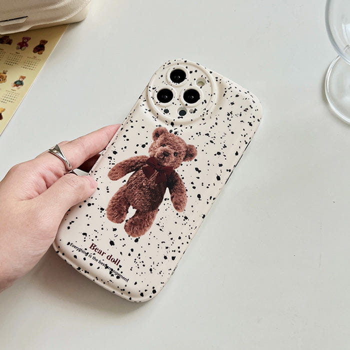 Kawaii Bear iPhone Case - IPhone