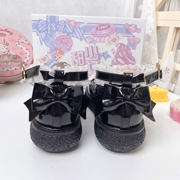 Kawaii Bunny Lolita Mary Janes Shoes