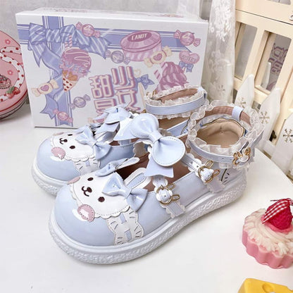 Kawaii Bunny Lolita Mary Janes Shoes