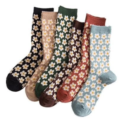 Kawaii Floral Socks