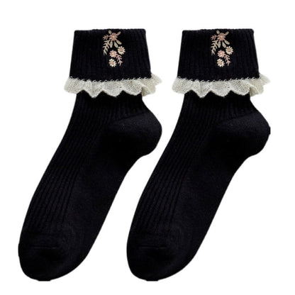 Kawaii Floral Socks