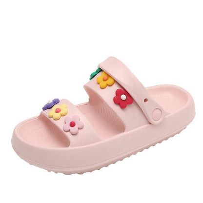 Kawaii Flower Sandals - EU 36-37 (US 6-6.5) / Pink