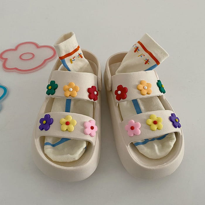 Kawaii Flower Sandals - Slippers