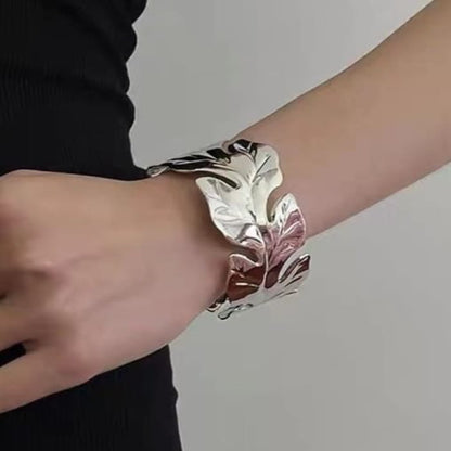 Leaf Open Bangle