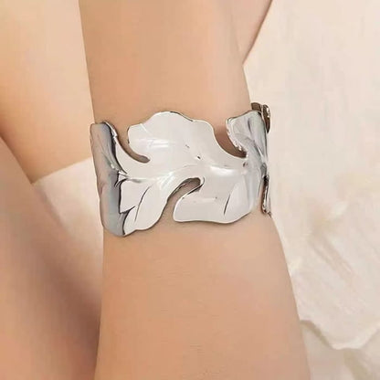 Leaf Open Bangle