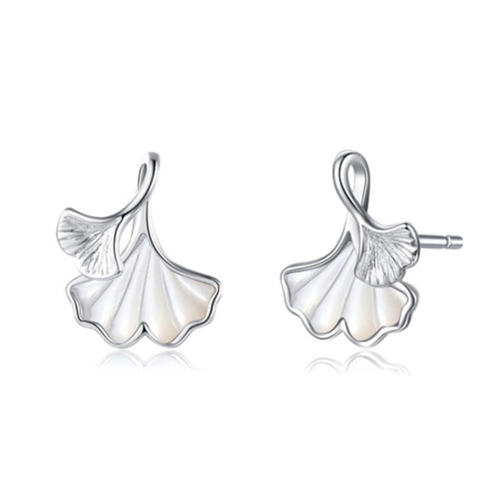 Leaf Sterling Silver Earring