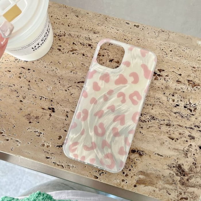 Leopard Print Phone Case - iPhone 15 Pro Max / Plus / 14