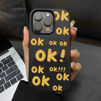 Lettering Phone Case - iPhone 16 Pro Max / Plus / 15 / 14