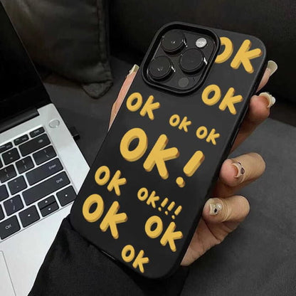 Lettering Phone Case - iPhone 16 Pro Max / Plus / 15 / 14